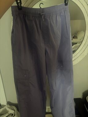 PINK Victoria's Secret Lavender Cargo Track Pants